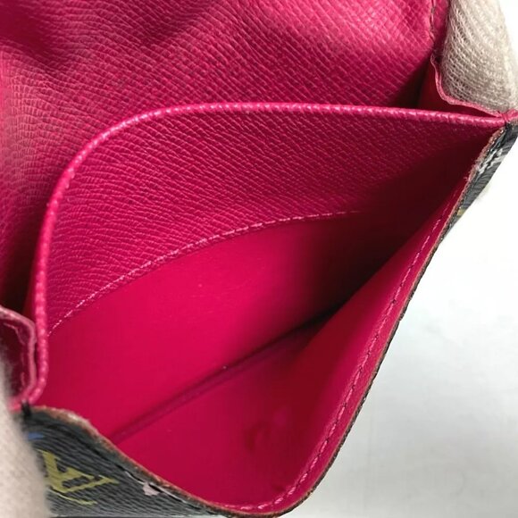 LOUIS VUITTON MonogramMulticolore Anneveld Cult de Visit purse Case - Picture 14 of 16